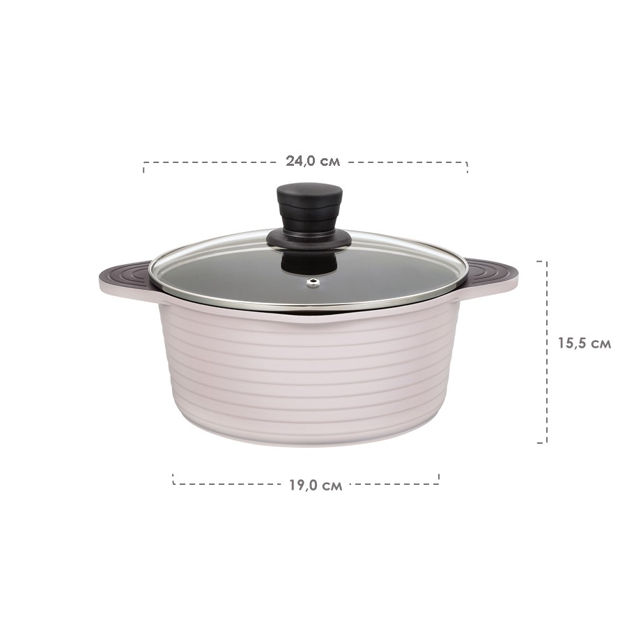 Кастрюля THERMOS TFP-W24 LPK (24 см) 