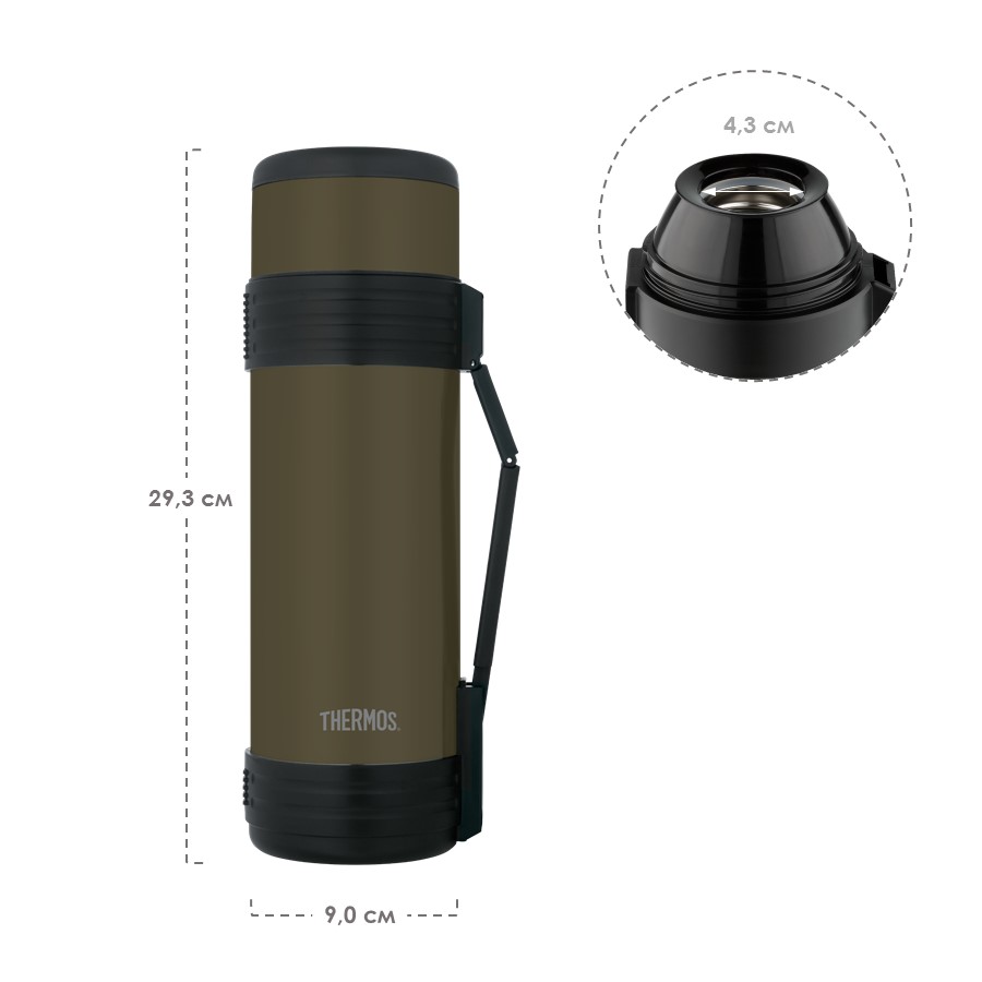 Термос для напитков THERMOS NCD-1000 AG 1L