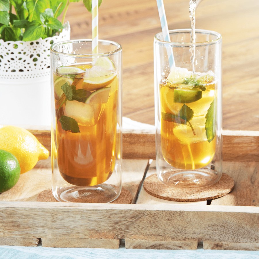 Набор стаканов двойного стекла ALFI  SMOOTHIE CHIC (GM-400)
