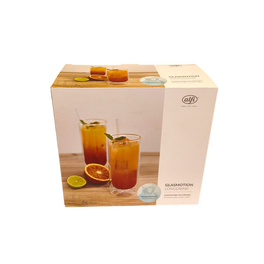 Стаканы из двойного стекла ALFI GlassMotion-400
