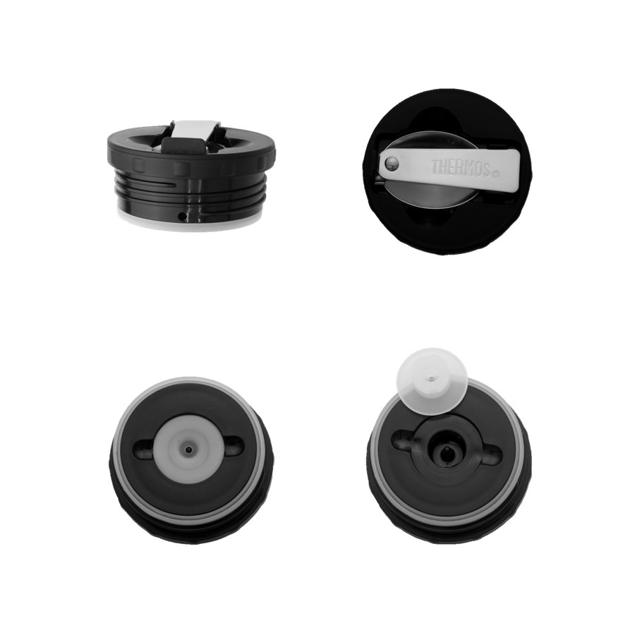 Пробка винтовая с ложкой THERMOS SK-3000/3020 (черная)