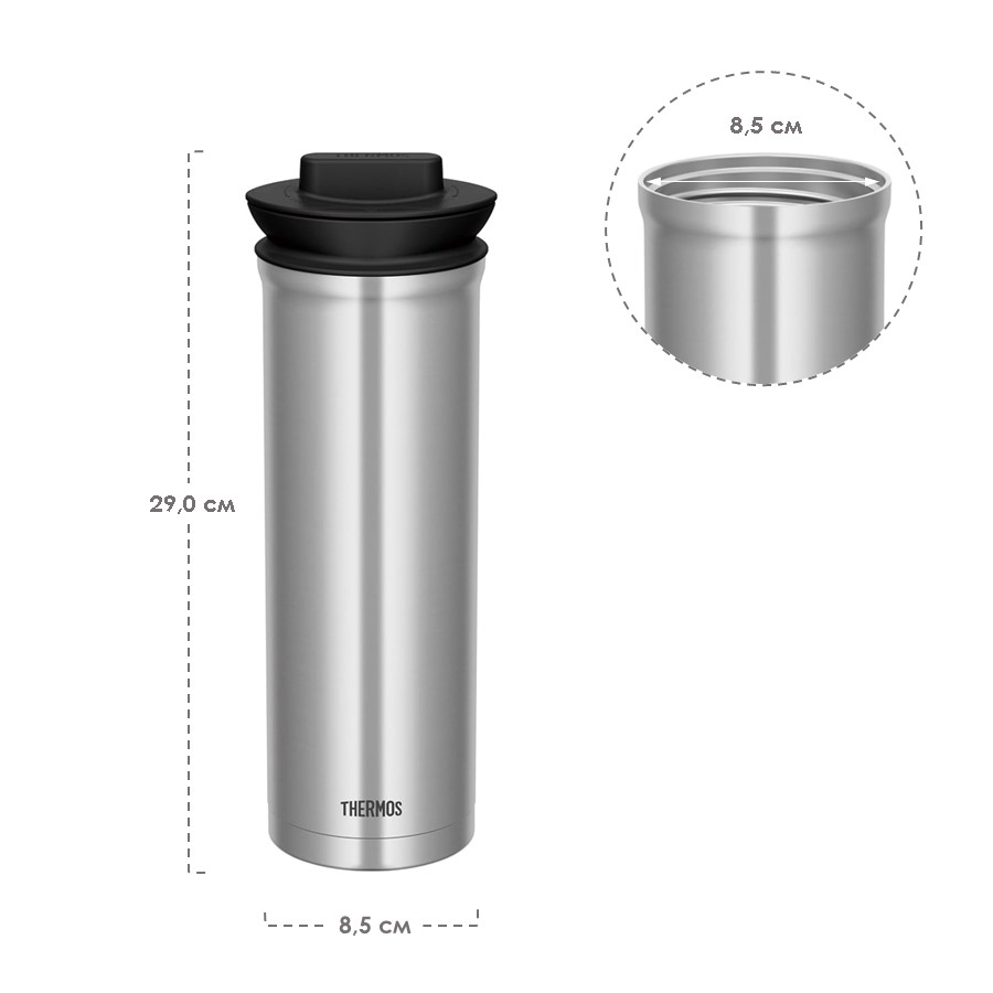 Термос для напитков THERMOS TTD-1000 SBK