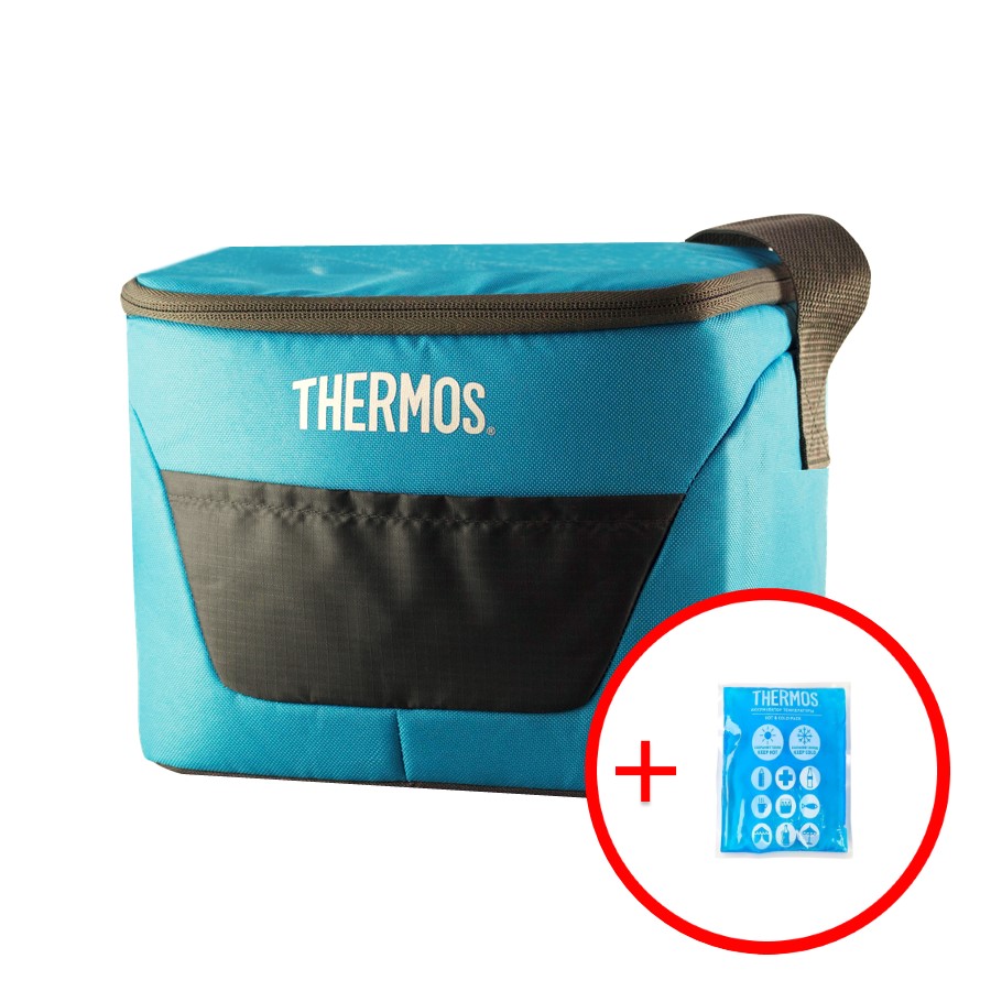 THERMOS CLASSIC 9 Can Cooler Teal