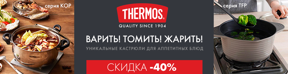 Купить кастрюлю THERMOS со скидкой 40%